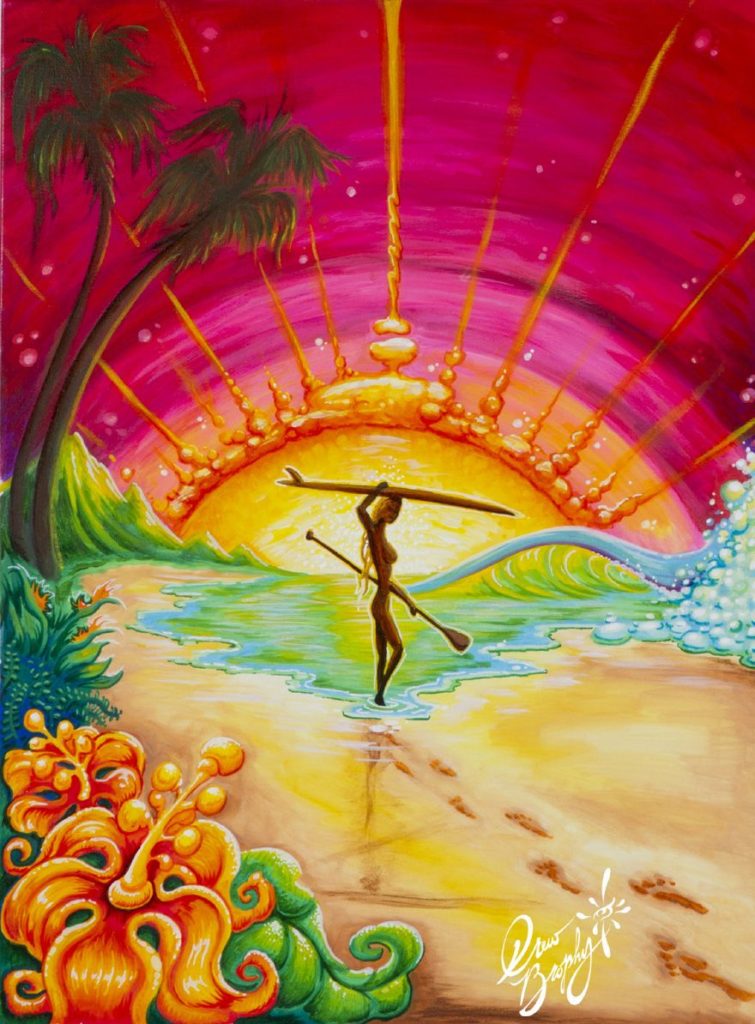 Hawaii Art Drew Brophy Island Life Retreat